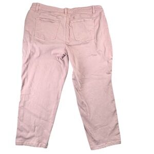 Talbots Blush Pink Cropped Straight-Leg Pants